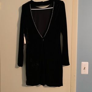 New York and Company Velvet Dress